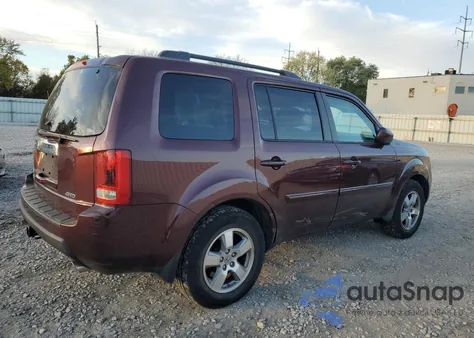 2011 Honda Pilot Ex from USA, damaged, VIN 5FNYF4H42BB025955